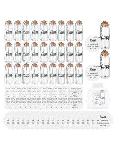 Conjunto de Regalo Semilla de Mostaza Chuangdi - 30 Botellas de Vidrio