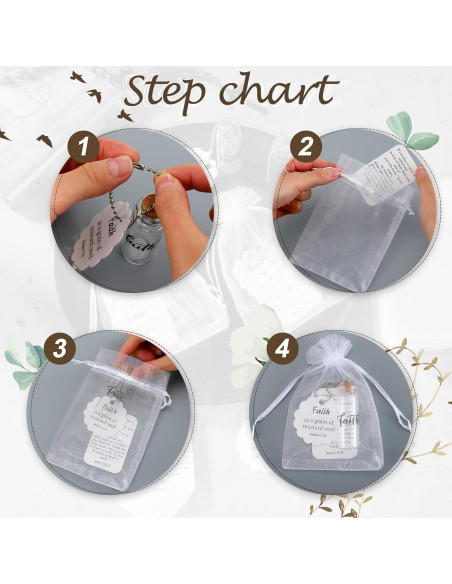 Conjunto de Regalo Semilla de Mostaza Chuangdi - 30 Botellas de Vidrio