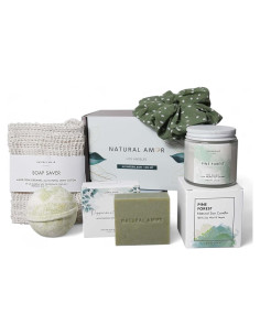 Juego de Regalo de Baño Green Spa Natural para Mujeres - 5 Piezas