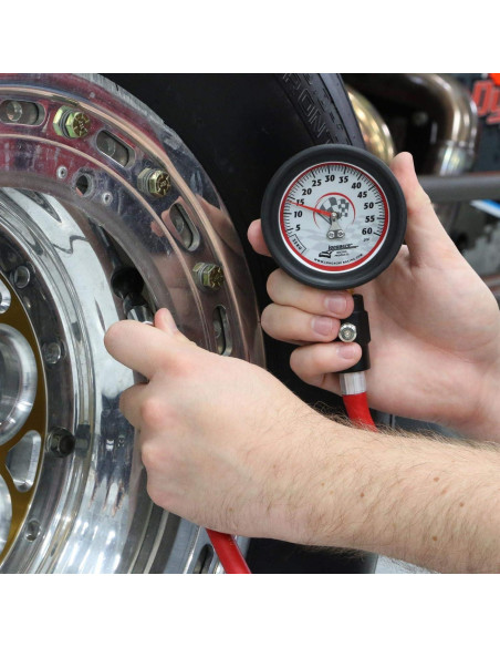 Medidor de Presión de Neumáticos Longacre 52-52003 0-60 PSI