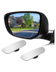 Espejo Convexo de Punto Ciego UHANBUT 9.34x3.33cm Ajustable