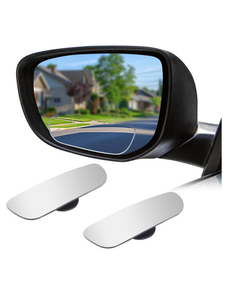 Espejo Convexo de Punto Ciego UHANBUT 9.34x3.33cm Ajustable