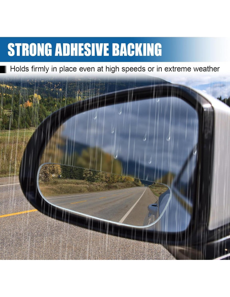 Espejo Convexo de Punto Ciego UHANBUT 9.34x3.33cm Ajustable