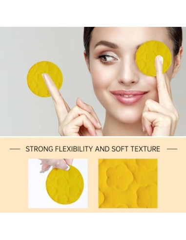 Discos Limpiadores Exfoliantes Silvercell de Cúrcuma - 50 Pcs