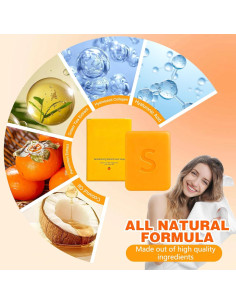 Jabón Desodorante de Persimón Swarva 100g - Hidratante Natural 2