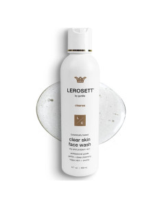 LEROSETT Limpiador Facial Gel Aloe 190.5g - Vegano Spa