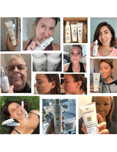 LEROSETT Limpiador Facial Gel Aloe 190.5g - Vegano Spa