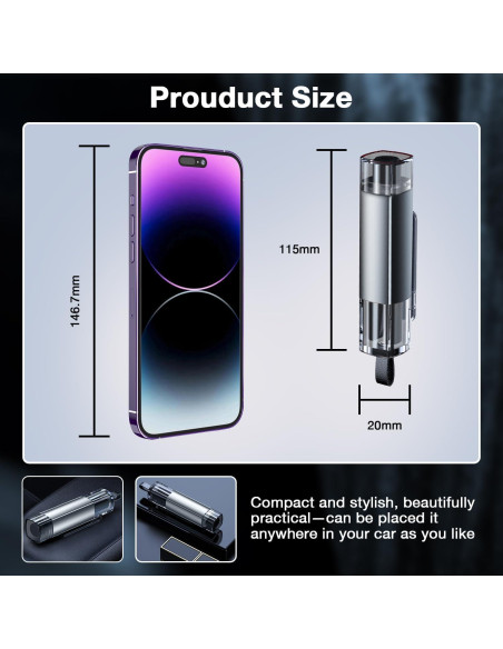 Cortador de Cinturón y Rompedor de Ventanas MOTORBUDDY 2-en-1