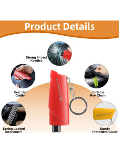 Juego de 10 Rompedores de Ventanas y Cortadores de Cinturón JINRUITOP 2