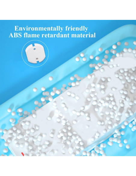 Cubiertas de Enchufes Fielect 30 Pcs Blancas 2-Huecos