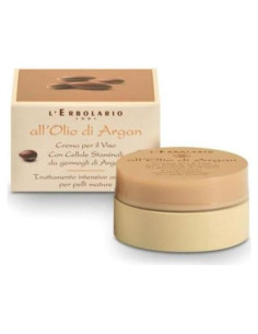Crema Facial L'Erbolario Aceite de Argán 45 g - Piel Madura
