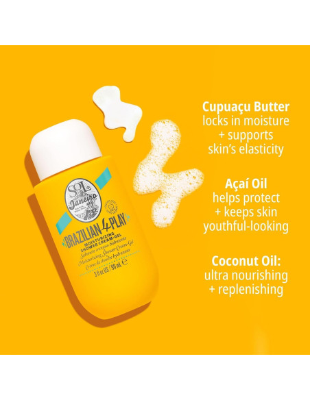 Set de Ducha Mini Sol de Janeiro Gel + Champú y Acondicionador