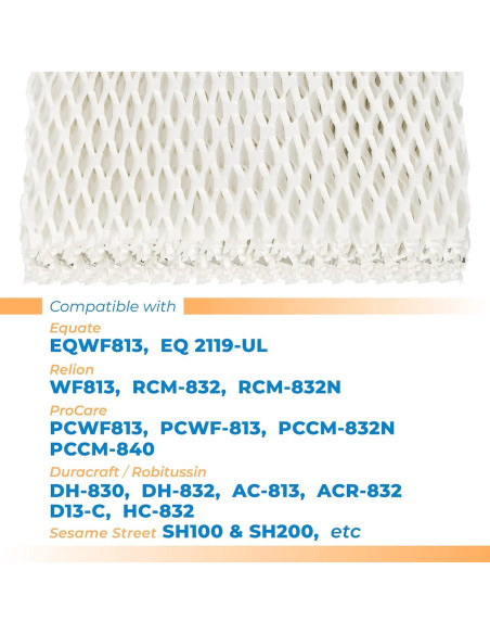 Filtro de Reemplazo para Humidificador ANTOBLE WF813 - 2 Paquete