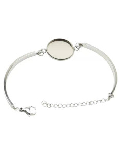 Kit de Pulseras DIY SHUNAE 10pcs Acero Inoxidable 20mm