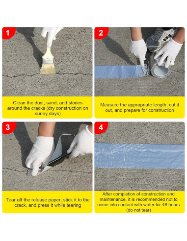 Cinta Butílica Selladora 4.88m x 5.08cm TVlifams