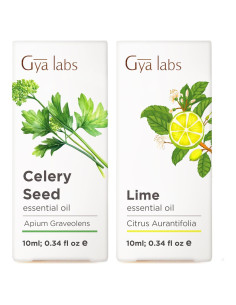 Set de Aceites Esenciales Gya Labs 100% Naturales 2x10ml