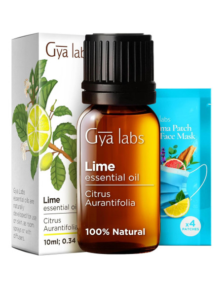 Set de Aceites Esenciales Gya Labs 100% Naturales 2x10ml