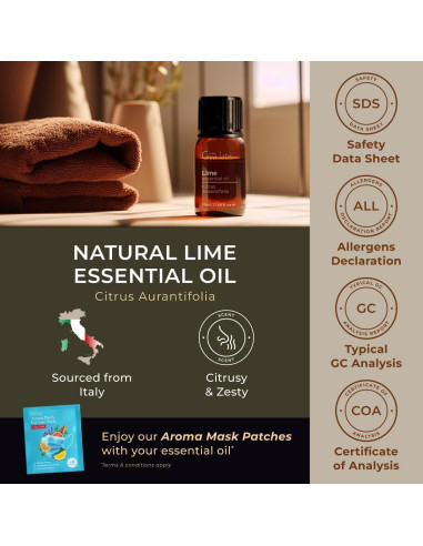 Set de Aceites Esenciales Gya Labs 100% Naturales 2x10ml