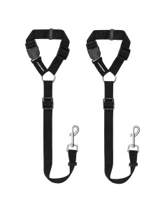 Cinturones de Seguridad para Perros CGBOOM Ajustables 2 Pzas