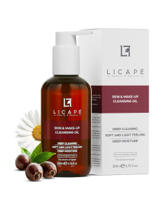 Aceite Limpiador Facial Licape 200 ml Doble Fase con Manzanilla