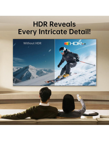 Interruptor HDMI 4 en 1 Biaze 8K@60Hz 4K@120Hz Control Remoto