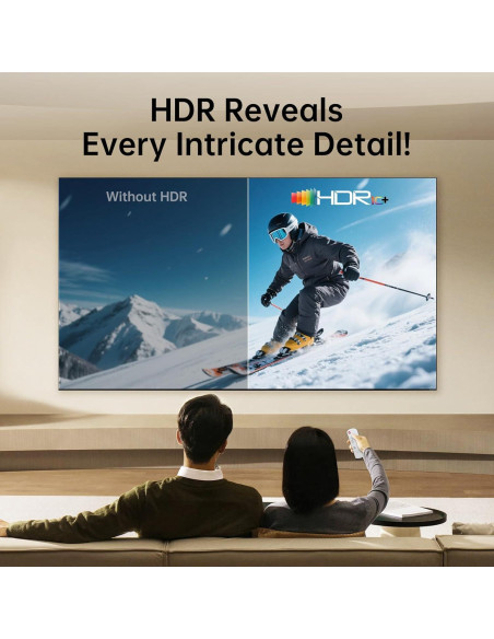 Interruptor HDMI 4 en 1 Biaze 8K@60Hz 4K@120Hz Control Remoto