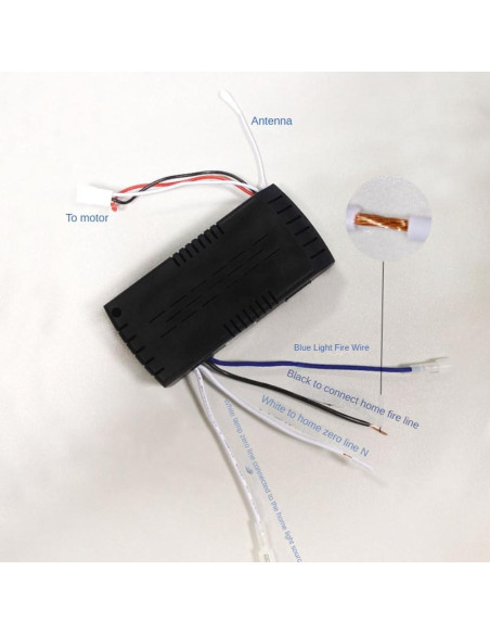 Control Remoto para Ventilador de Techo ChiMiao 6 Velocidades