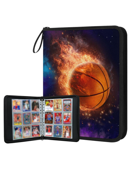 Carpeta de Tarjetas de Baloncesto HUXINO 900 Bolsillos