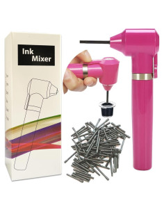 Mezclador Eléctrico de Tinta de Tatuaje ALIWOD con 100 Palitos