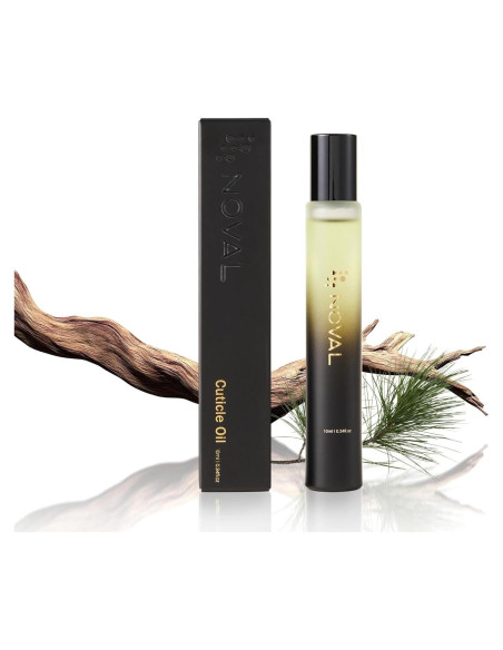 Aceite para Cutículas NOVAL 10ml Roll-On Aroma Cedro