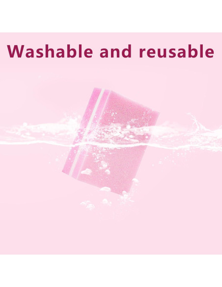 Bloques de Pulido de Uñas LNAUJS, 12 Piezas Doble Grano