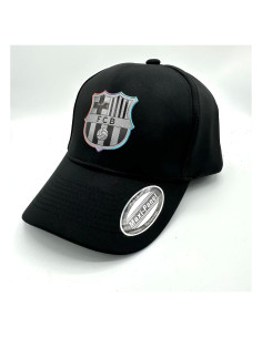 Gorra de Fútbol Unisex Pich-On Barcelona Negra Ajustable