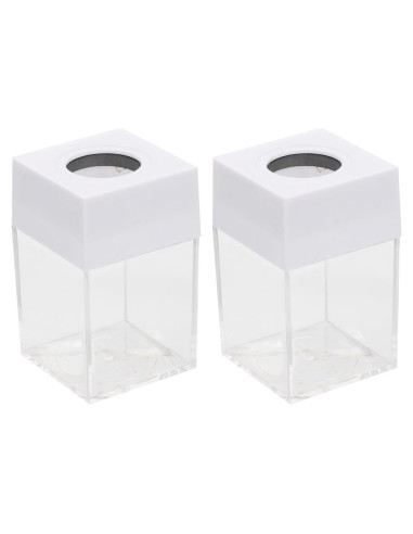 Cubos de Almacenamiento Transparentes Jojofuny 2 Pcs Color Macaron