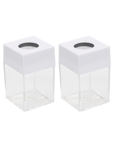 Cubos de Almacenamiento Transparentes Jojofuny 2 Pcs Color Macaron