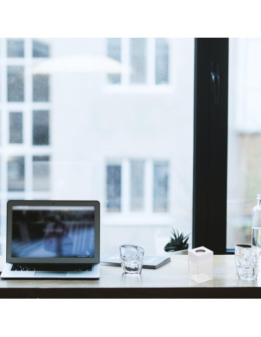 Cubos de Almacenamiento Transparentes Jojofuny 2 Pcs Color Macaron