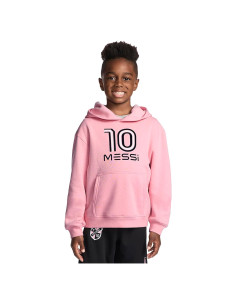 Sudadera con Capucha para Niños Messi Rosa 6 Años