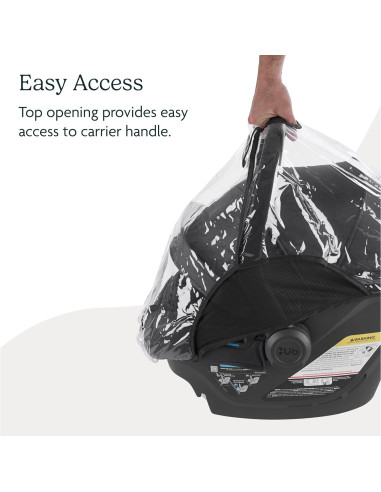 Cubierta de Lluvia UPPAbaby para Sillas de Auto Infantiles