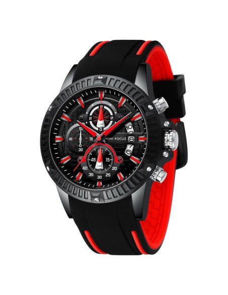 Reloj Deportivo Militar MF MINI FOCUS Cuarzo 47mm Negro Reloj Deportivo Militar MF MINI FOCUS Cuarzo 47mm Negro