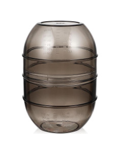 Taza Medidora de Tinte para Cabello Minkissy 14x5.5cm