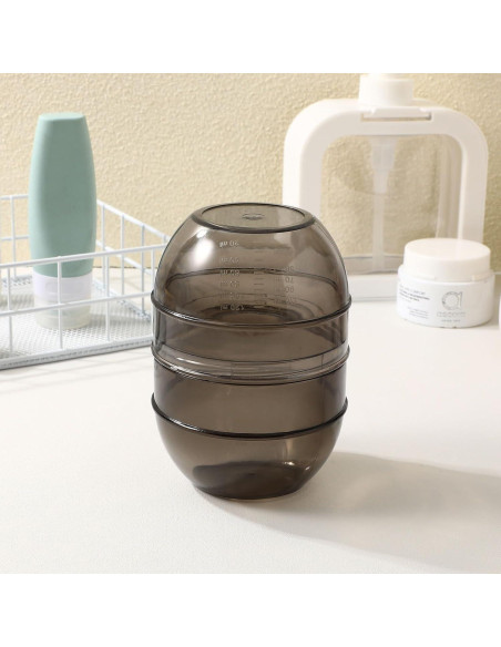 Taza Medidora de Tinte para Cabello Minkissy 14x5.5cm