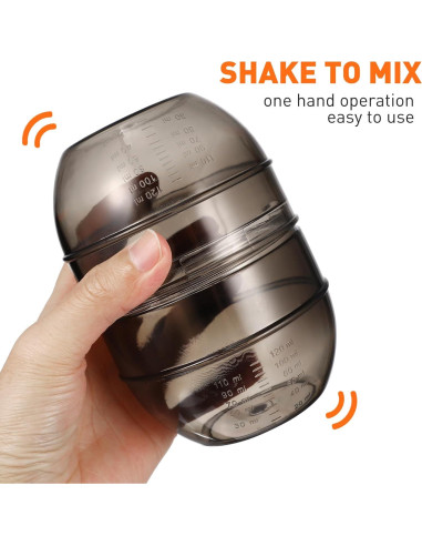 Taza Medidora de Tinte para Cabello Minkissy 14x5.5cm