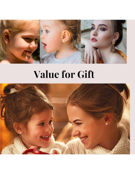 Kit de perforación de orejas 2 piezas - Pistola desechable 3mm