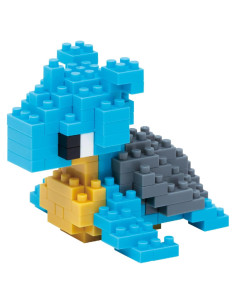 Nanoblock Pokémon Lapras 130 Piezas 4.57 cm Dificultad 2