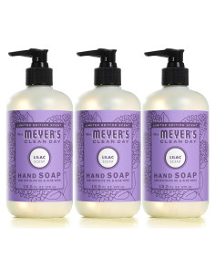 Jabón Líquido de Manos Mrs. Meyer's Clean Day Lila 3x375ml