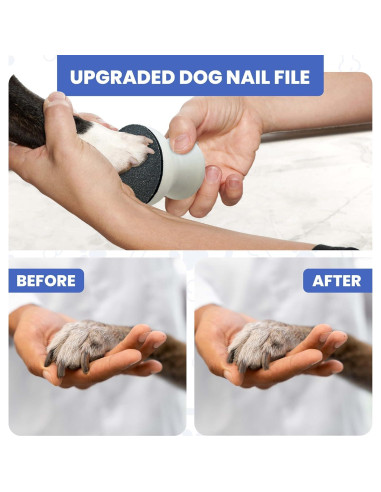 Lima de Uñas para Perros Dean Designs - Mango Ergonómico