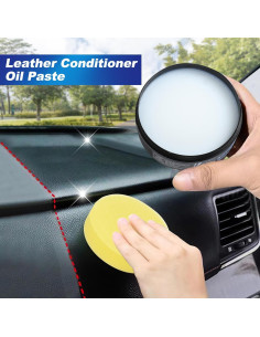 Kit de Limpieza y Cuidado de Cuero Vize - 2 Piezas 252g 2