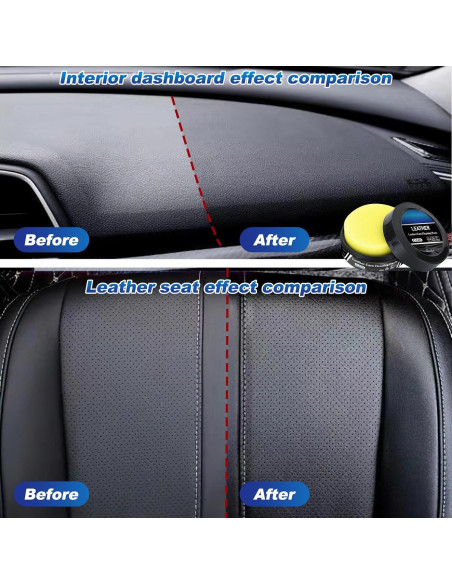 Kit de Limpieza y Cuidado de Cuero Vize - 2 Piezas 252g