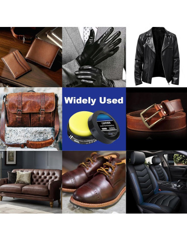 Kit de Limpieza y Cuidado de Cuero Vize - 2 Piezas 252g