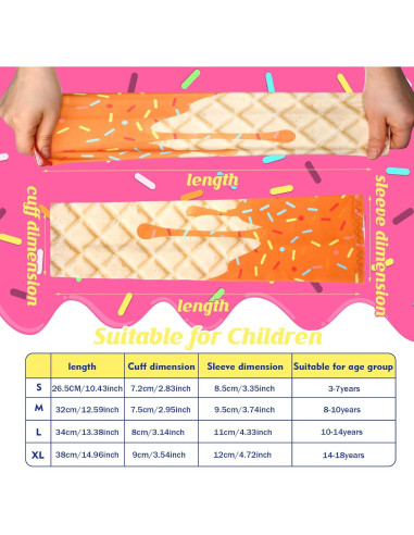 Mangas para Brazos Newcotte 12 Pares Niños UV Transpirables