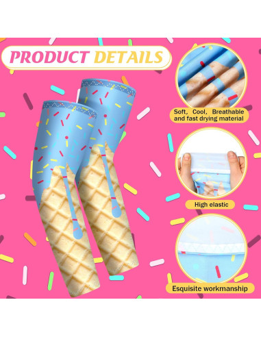 Mangas para Brazos Newcotte 12 Pares Niños UV Transpirables